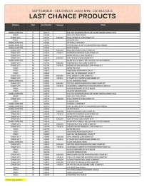 Sept-Dec Mini Catalogue 2023 Retiring List (PDF)